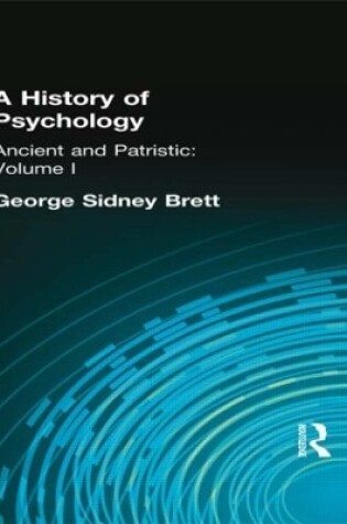 Cover of A History of Psychology