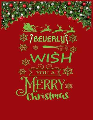 Book cover for BEVERLY wish you a merry christmas