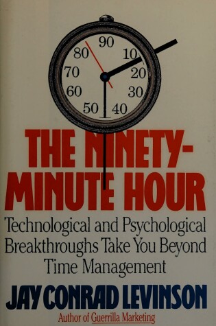 Cover of Levinson Jay Conrad : Ninety-Minute Hour (Hbk)