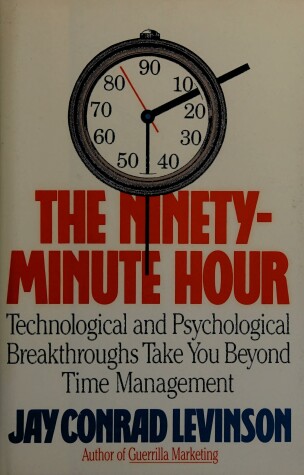 Book cover for Levinson Jay Conrad : Ninety-Minute Hour (Hbk)