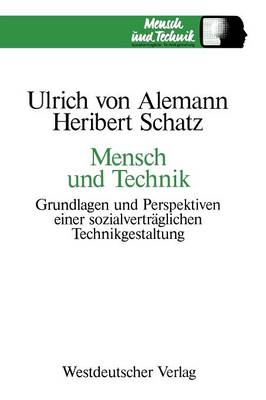 Book cover for Mensch und Technik