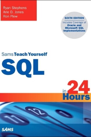 Cover of SQL in 24 Hours, Sams Teach Yourself