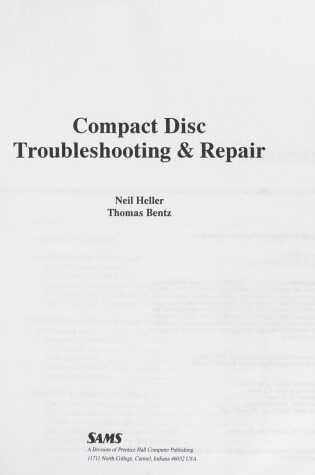 Cover of Compact Disc Troubleshooting and Repair Guide