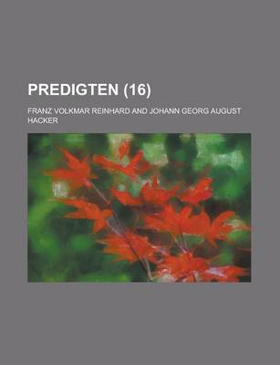 Book cover for Predigten (16)