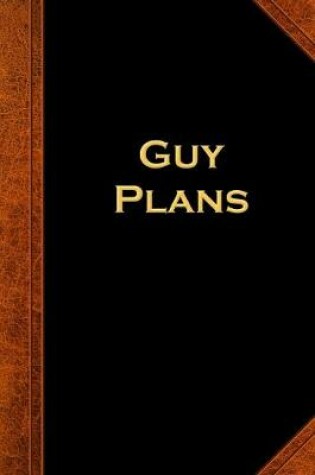 Cover of 2020 Daily Planner For Men Guy Plans Vintage Style 388 Pages