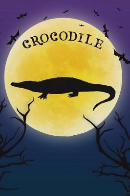 Book cover for Crocodile Notebook Halloween Journal