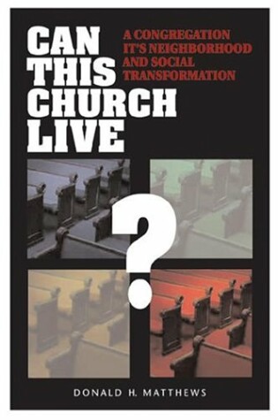 Cover of Can This Church Live?
