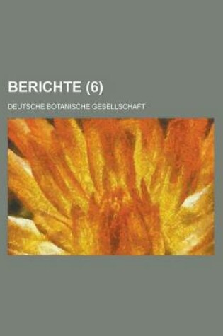 Cover of Berichte (6 )