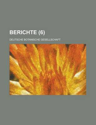 Book cover for Berichte (6 )