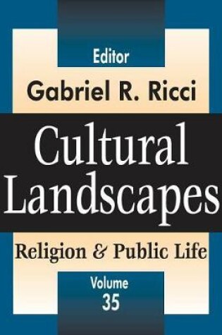 Cover of Cultural Landscapes