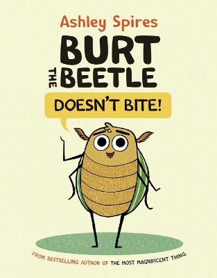 Book cover for Burt the Beetle Doesn't Bite!