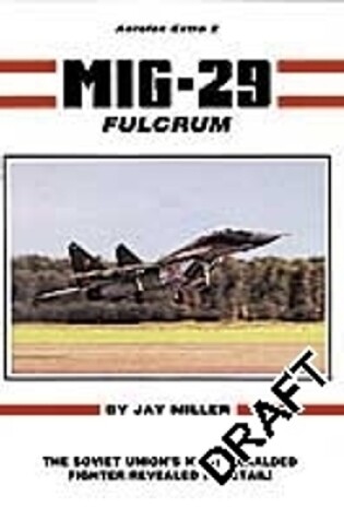Cover of Aerofax Extra 2: Mig-29 Fulcrum