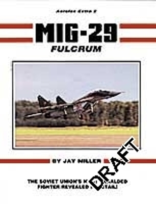 Book cover for Aerofax Extra 2: Mig-29 Fulcrum