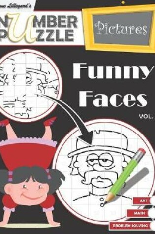 Cover of Funny Faces Number Puzzle Pictures - Volume I