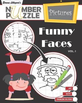 Cover of Funny Faces Number Puzzle Pictures - Volume I