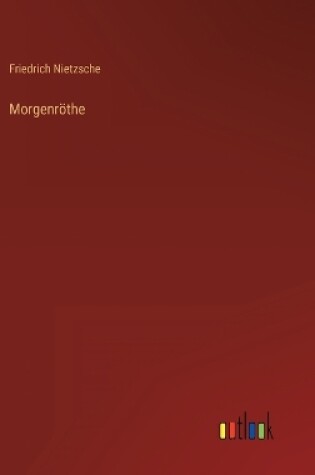 Cover of Morgenröthe
