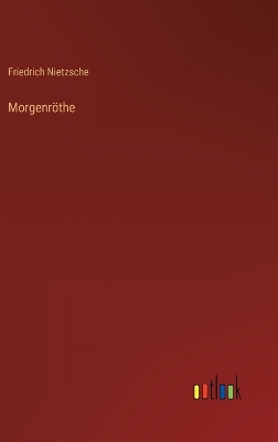 Book cover for Morgenröthe