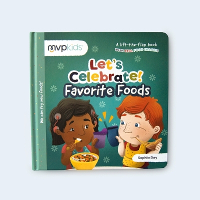 Book cover for Let's Celebrate! Favorite Foods