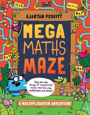 Book cover for Mega Maths Maze (UK Edition)