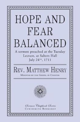 Book cover for Hope and Fear Balanced