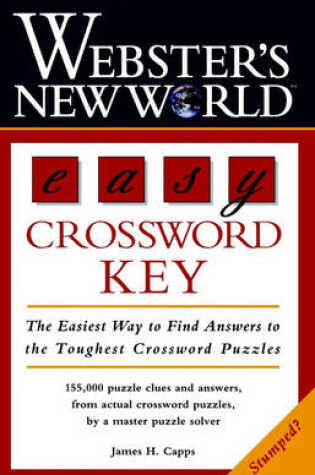 Cover of Webster's New World Easy Crossword Key