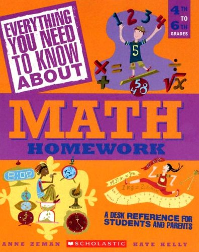 Book cover for Everything You Need to Know About Math Homework