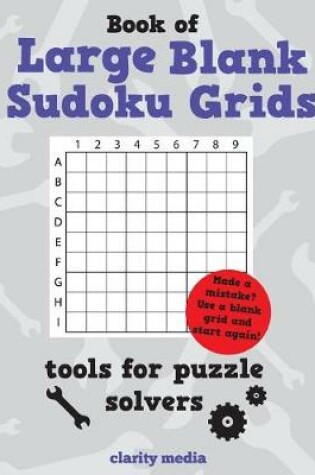 Cover of Large Blank Sudoku Grids