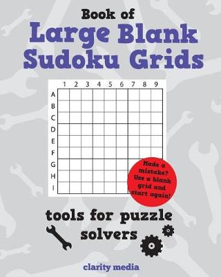 Cover of Large Blank Sudoku Grids