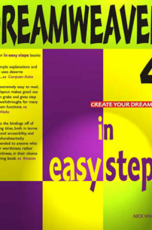 Cover of Dreamweaver 4 in Easy Steps