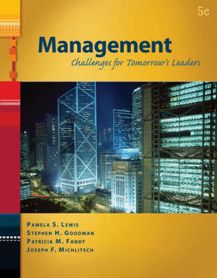 Book cover for Management Challenges for Tomorrows Leaders (with InfoTrac� 1-semester)