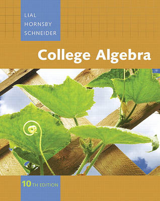 Book cover for College Algebra Value Pack (Includes Mymathlab/Mystatlab Student Access Kit & Student Solutions Manual for College Algebra)