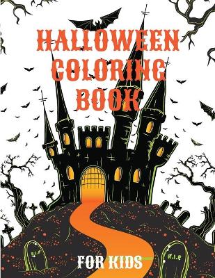 Book cover for Halloween Coloring Book