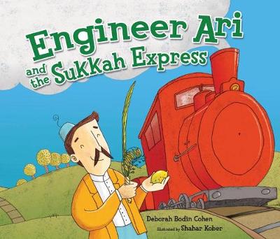 Book cover for Engineer Ari and the Sukkah Express