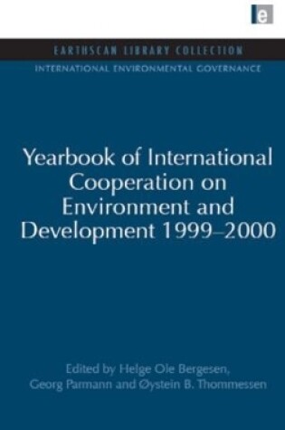 Cover of Yearbook of International Cooperation on Environment and Development 1999-2000