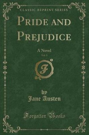 Cover of Pride and Prejudice, Vol. 1