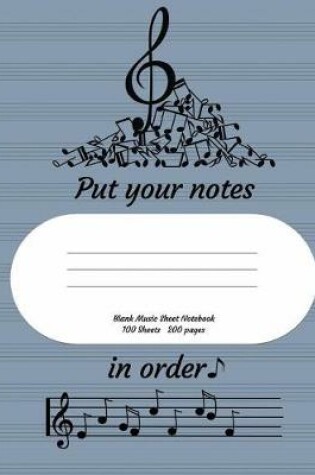 Cover of Put Your Notes in Order