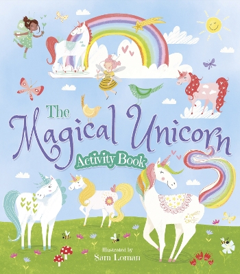 Book cover for The Magical Unicorn Activity Book