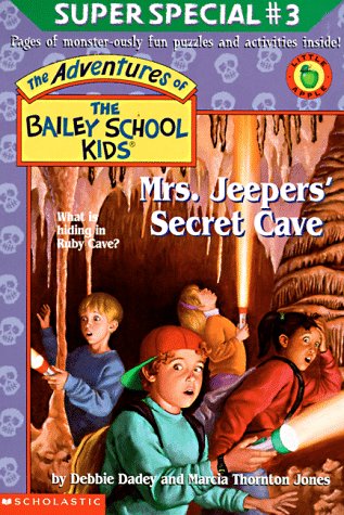 Book cover for Mrs. Jeepers' Secret Cave