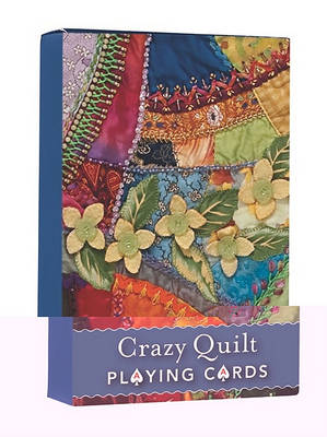 Book cover for Crazy Quilt Playing Cards Display