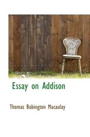 Cover of Essay on Addison