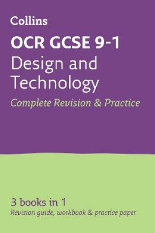 Cover of OCR GCSE 9-1 Design & Technology All-in-One Complete Revision and Practice