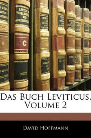 Cover of Das Buch Leviticus, Volume 2