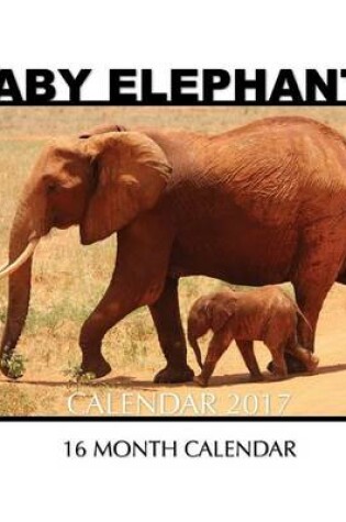 Cover of Baby Elephants Calendar 2017