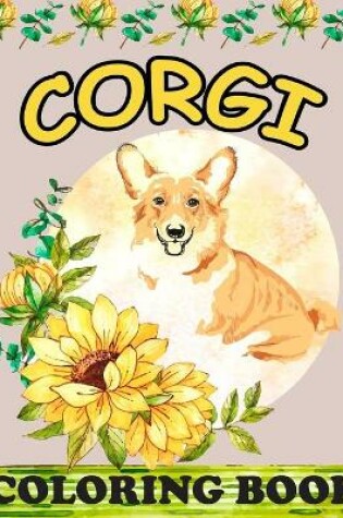 Cover of Corgi Coloring Book