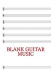 Book cover for Blank Guitar Music