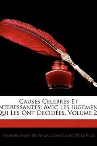 Cover of Causes Celebres Et Interessantes