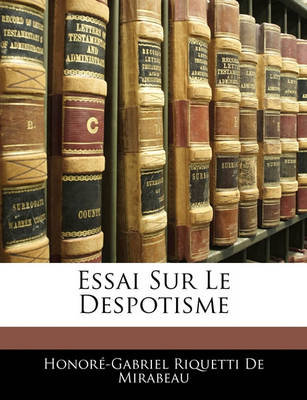 Book cover for Essai Sur Le Despotisme