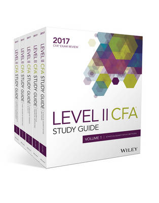 Book cover for Wiley Study Guide for 2017 Level II CFA Exam: Complete Set