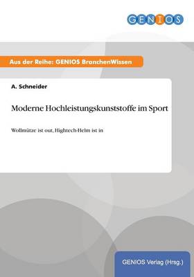 Book cover for Moderne Hochleistungskunststoffe im Sport