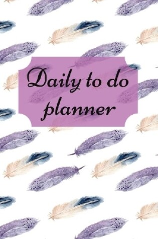 Cover of Daily to do planner